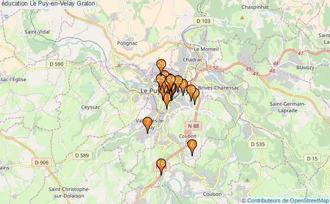 plan éducation Le Puy-en-Velay Associations éducation Le Puy-en-Velay : 29 associations
