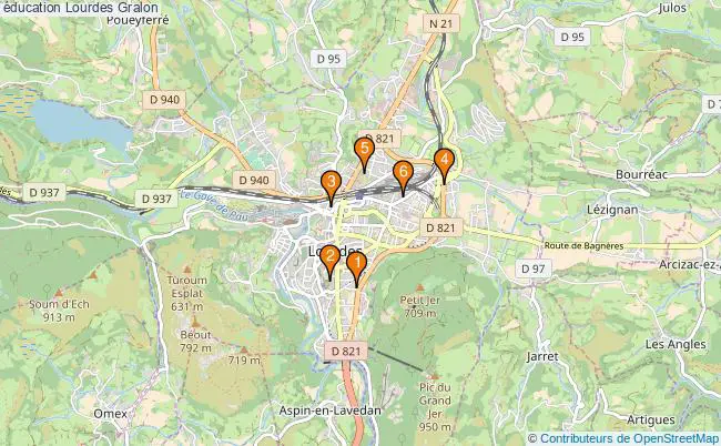 plan éducation Lourdes Associations éducation Lourdes : 11 associations