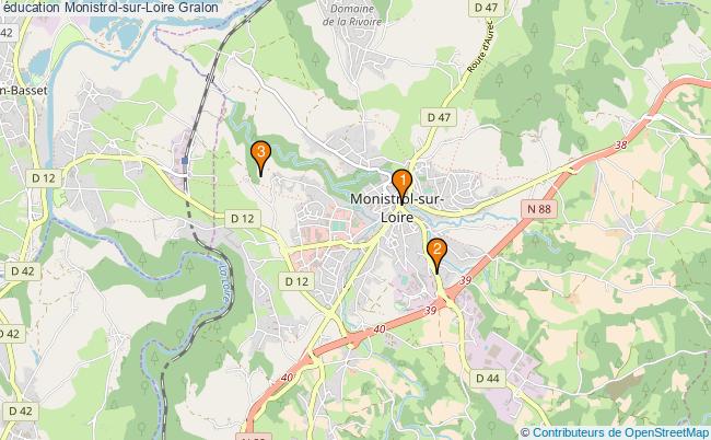 plan éducation Monistrol-sur-Loire Associations éducation Monistrol-sur-Loire : 4 associations