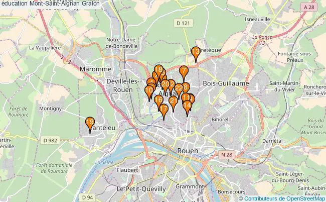 plan éducation Mont-Saint-Aignan Associations éducation Mont-Saint-Aignan : 25 associations