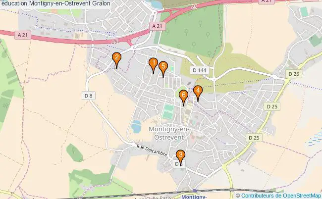 plan éducation Montigny-en-Ostrevent Associations éducation Montigny-en-Ostrevent : 7 associations