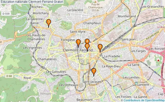 plan Éducation nationale Clermont-Ferrand Associations Éducation nationale Clermont-Ferrand : 7 associations