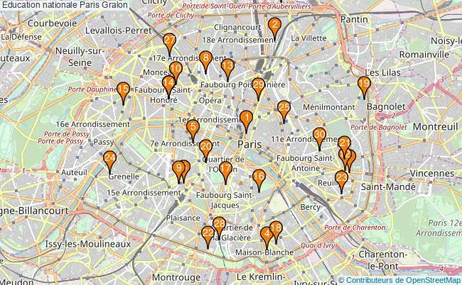 plan Éducation nationale Paris Associations Éducation nationale Paris : 81 associations