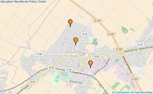 plan éducation Neuville-de-Poitou Associations éducation Neuville-de-Poitou : 5 associations
