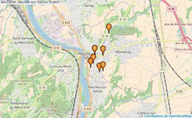 plan éducation Neuville-sur-Saône Associations éducation Neuville-sur-Saône : 11 associations