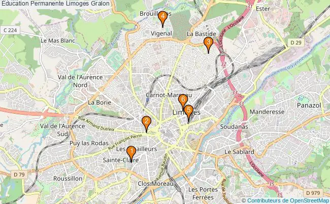 plan Éducation Permanente Limoges Associations Éducation Permanente Limoges : 6 associations
