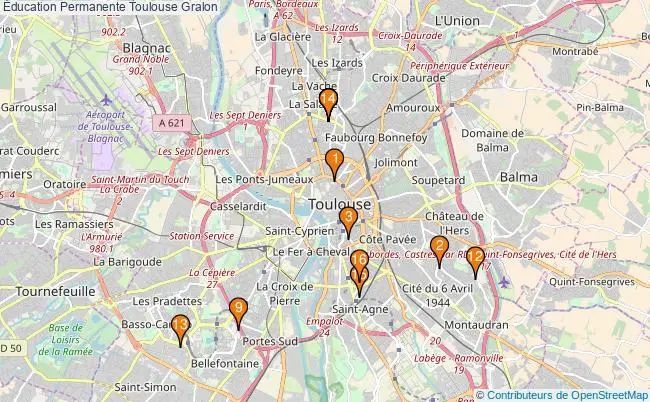 plan Éducation Permanente Toulouse Associations Éducation Permanente Toulouse : 18 associations