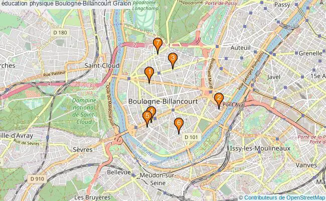 plan éducation physique Boulogne-Billancourt Associations éducation physique Boulogne-Billancourt : 7 associations