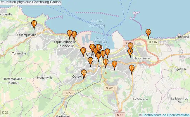 plan éducation physique Cherbourg Associations éducation physique Cherbourg : 20 associations