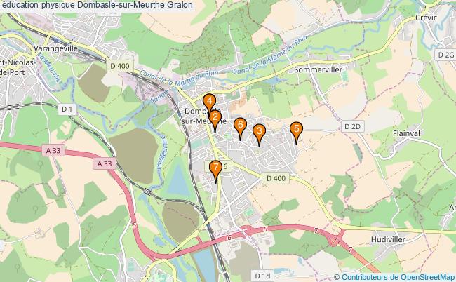 plan éducation physique Dombasle-sur-Meurthe Associations éducation physique Dombasle-sur-Meurthe : 7 associations