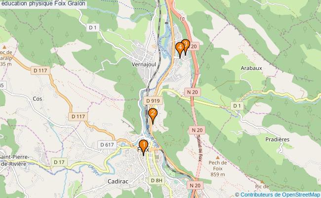 plan éducation physique Foix Associations éducation physique Foix : 4 associations