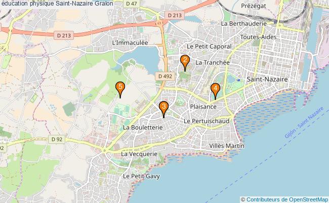 plan éducation physique Saint-Nazaire Associations éducation physique Saint-Nazaire : 5 associations