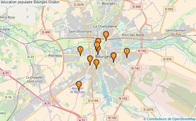 plan éducation populaire Bourges Associations éducation populaire Bourges : 13 associations