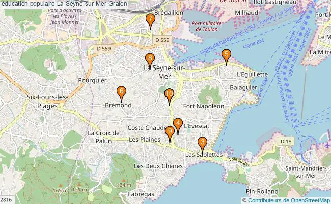 plan éducation populaire La Seyne-sur-Mer Associations éducation populaire La Seyne-sur-Mer : 11 associations