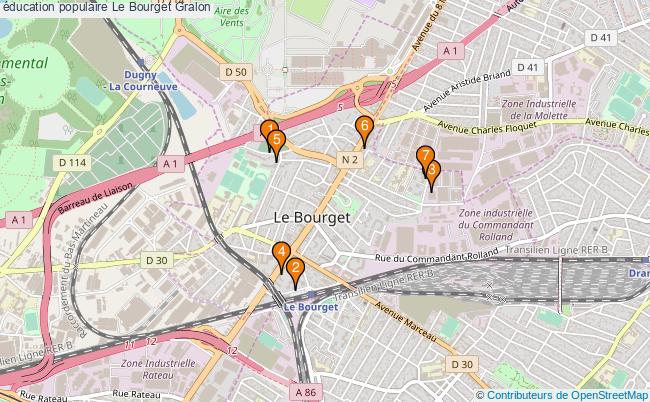 plan éducation populaire Le Bourget Associations éducation populaire Le Bourget : 7 associations
