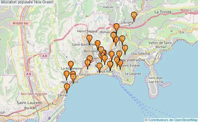 plan éducation populaire Nice Associations éducation populaire Nice : 32 associations