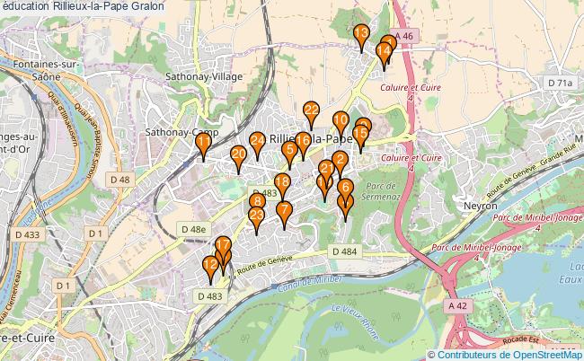plan éducation Rillieux-la-Pape Associations éducation Rillieux-la-Pape : 29 associations