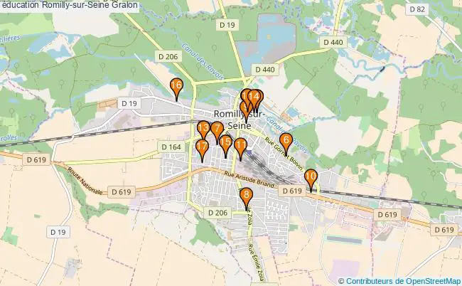 plan éducation Romilly-sur-Seine Associations éducation Romilly-sur-Seine : 22 associations