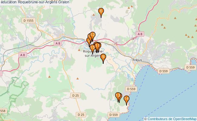 plan éducation Roquebrune-sur-Argens Associations éducation Roquebrune-sur-Argens : 15 associations