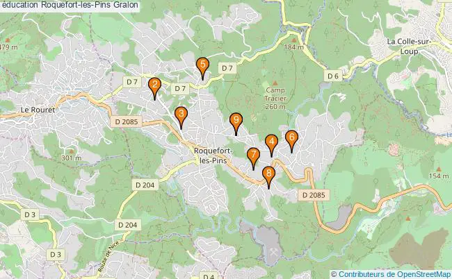 plan éducation Roquefort-les-Pins Associations éducation Roquefort-les-Pins : 11 associations