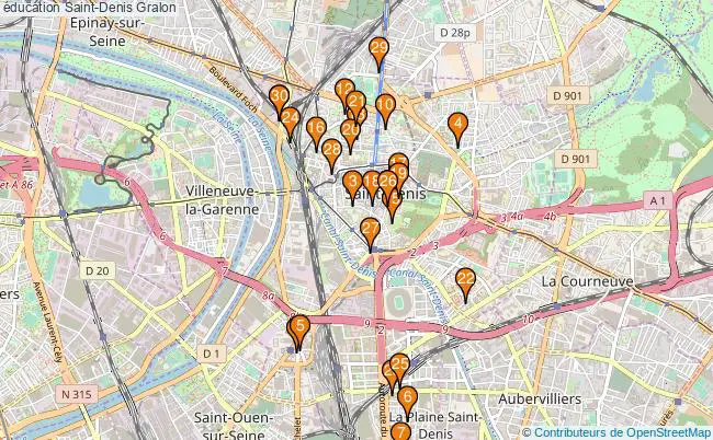 plan éducation Saint-Denis Associations éducation Saint-Denis : 239 associations