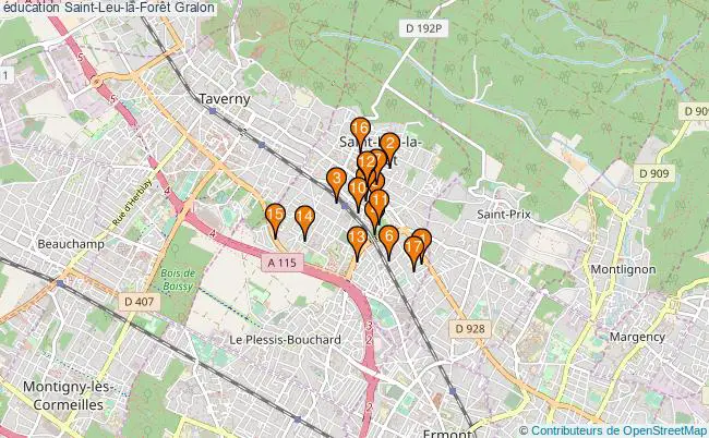plan éducation Saint-Leu-la-Forêt Associations éducation Saint-Leu-la-Forêt : 18 associations