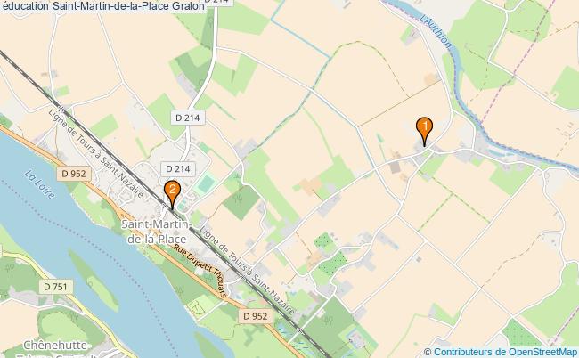 plan éducation Saint-Martin-de-la-Place Associations éducation Saint-Martin-de-la-Place : 3 associations
