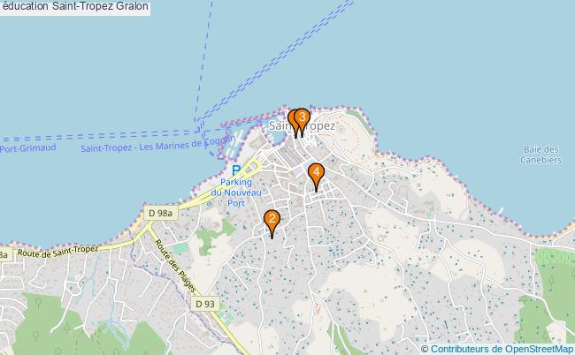 plan éducation Saint-Tropez Associations éducation Saint-Tropez : 3 associations