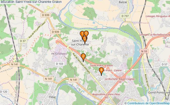 plan éducation Saint-Yrieix-sur-Charente Associations éducation Saint-Yrieix-sur-Charente : 6 associations