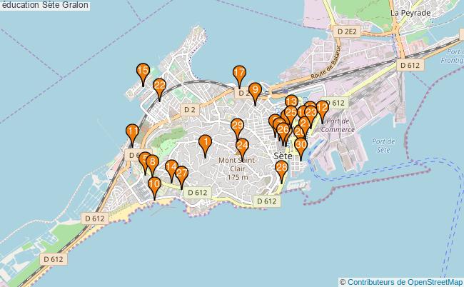 plan éducation Sète Associations éducation Sète : 45 associations