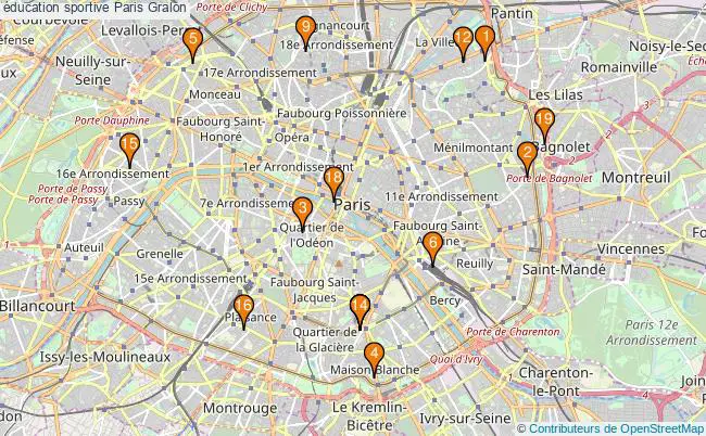 plan éducation sportive Paris Associations éducation sportive Paris : 19 associations