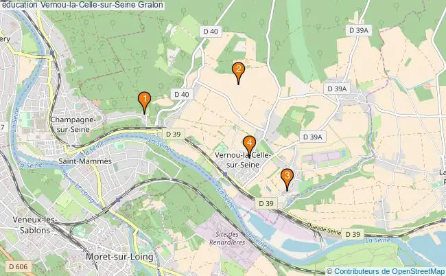 plan éducation Vernou-la-Celle-sur-Seine Associations éducation Vernou-la-Celle-sur-Seine : 4 associations