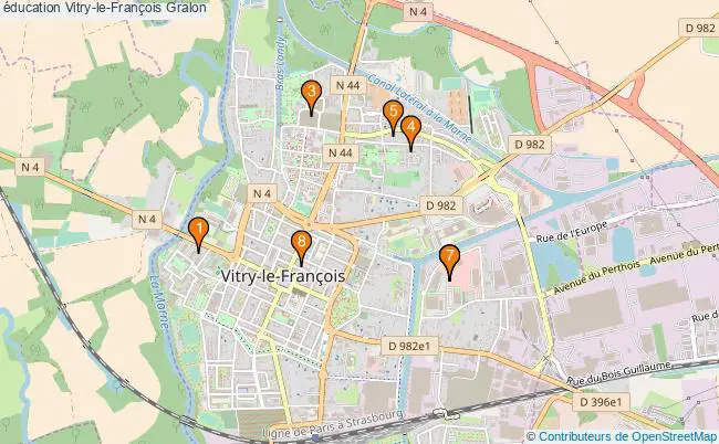 plan éducation Vitry-le-François Associations éducation Vitry-le-François : 8 associations