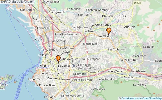 plan EHPAD Marseille Associations EHPAD Marseille : 6 associations