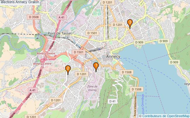 plan élections Annecy Associations élections Annecy : 3 associations