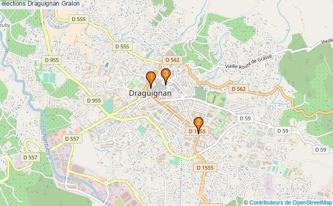 plan élections Draguignan Associations élections Draguignan : 5 associations