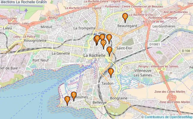 plan élections La Rochelle Associations élections La Rochelle : 10 associations