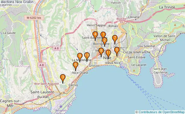 plan élections Nice Associations élections Nice : 11 associations