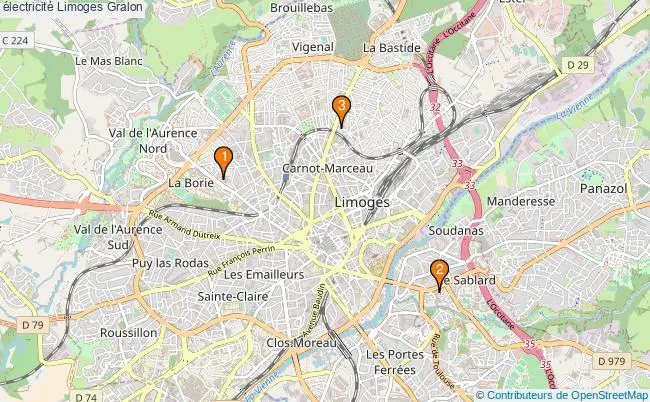 plan électricité Limoges Associations électricité Limoges : 3 associations