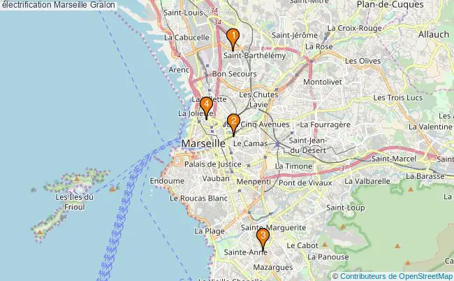 plan électrification Marseille Associations électrification Marseille : 4 associations