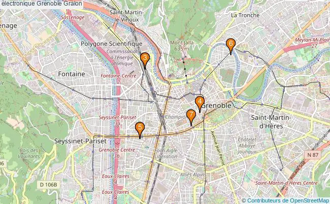 plan électronique Grenoble Associations électronique Grenoble : 7 associations