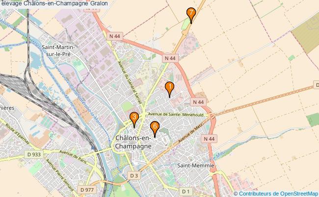 plan élevage Châlons-en-Champagne Associations élevage Châlons-en-Champagne : 7 associations