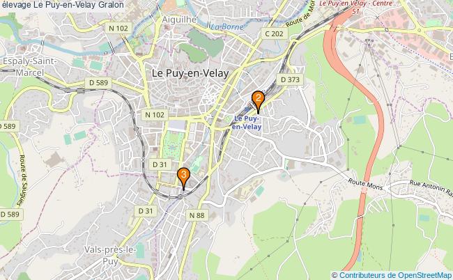 plan élevage Le Puy-en-Velay Associations élevage Le Puy-en-Velay : 3 associations