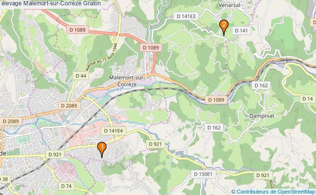plan élevage Malemort-sur-Corrèze Associations élevage Malemort-sur-Corrèze : 2 associations