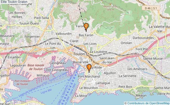 plan Élite Toulon Associations Élite Toulon : 3 associations