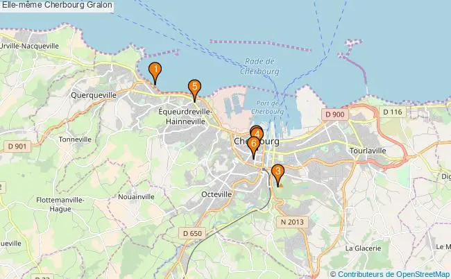 plan Elle-même Cherbourg Associations Elle-même Cherbourg : 7 associations