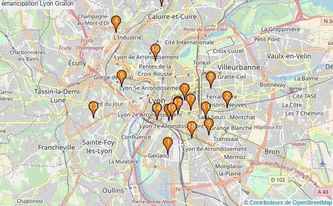 plan émancipation Lyon Associations émancipation Lyon : 29 associations