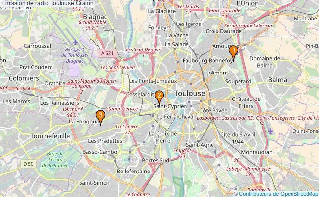 plan Emission de radio Toulouse Associations Emission de radio Toulouse : 3 associations