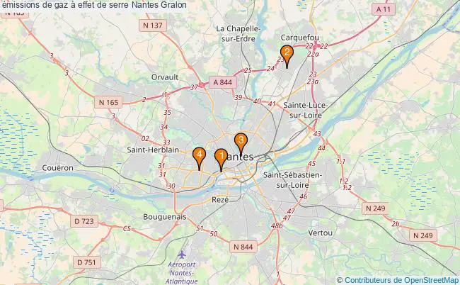 plan émissions de gaz à effet de serre Nantes Associations émissions de gaz à effet de serre Nantes : 5 associations