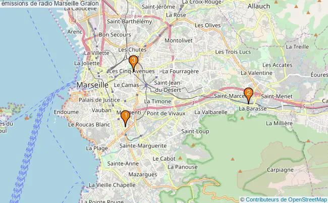 plan émissions de radio Marseille Associations émissions de radio Marseille : 3 associations